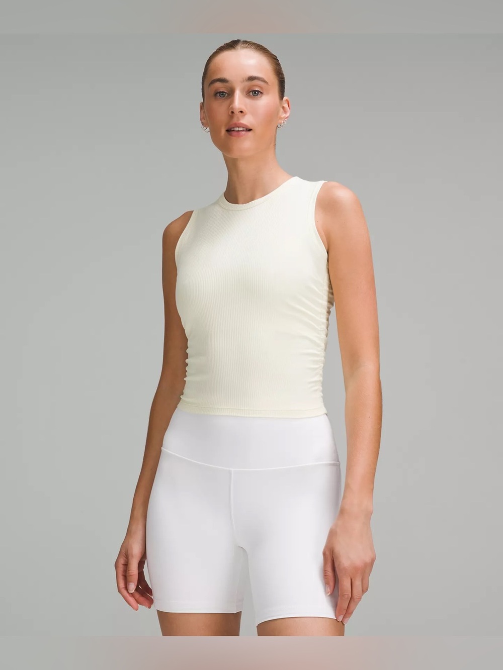 Lululemon All It Takes Ribbed Nulu Tank Top size 4 Sundance SNDC